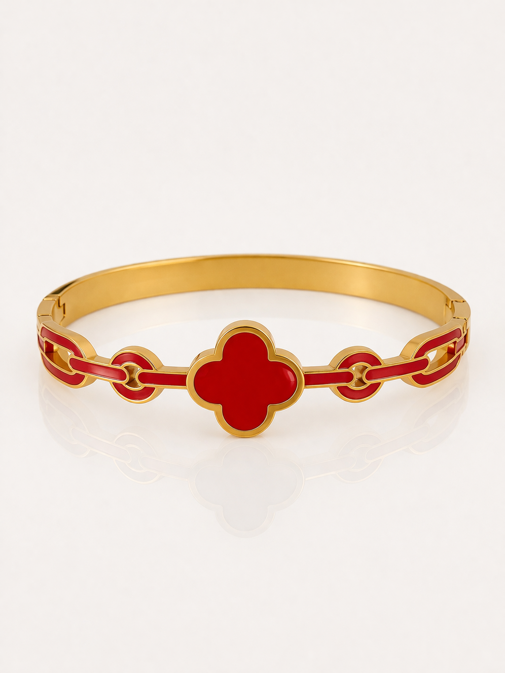 Clover Link Bangle