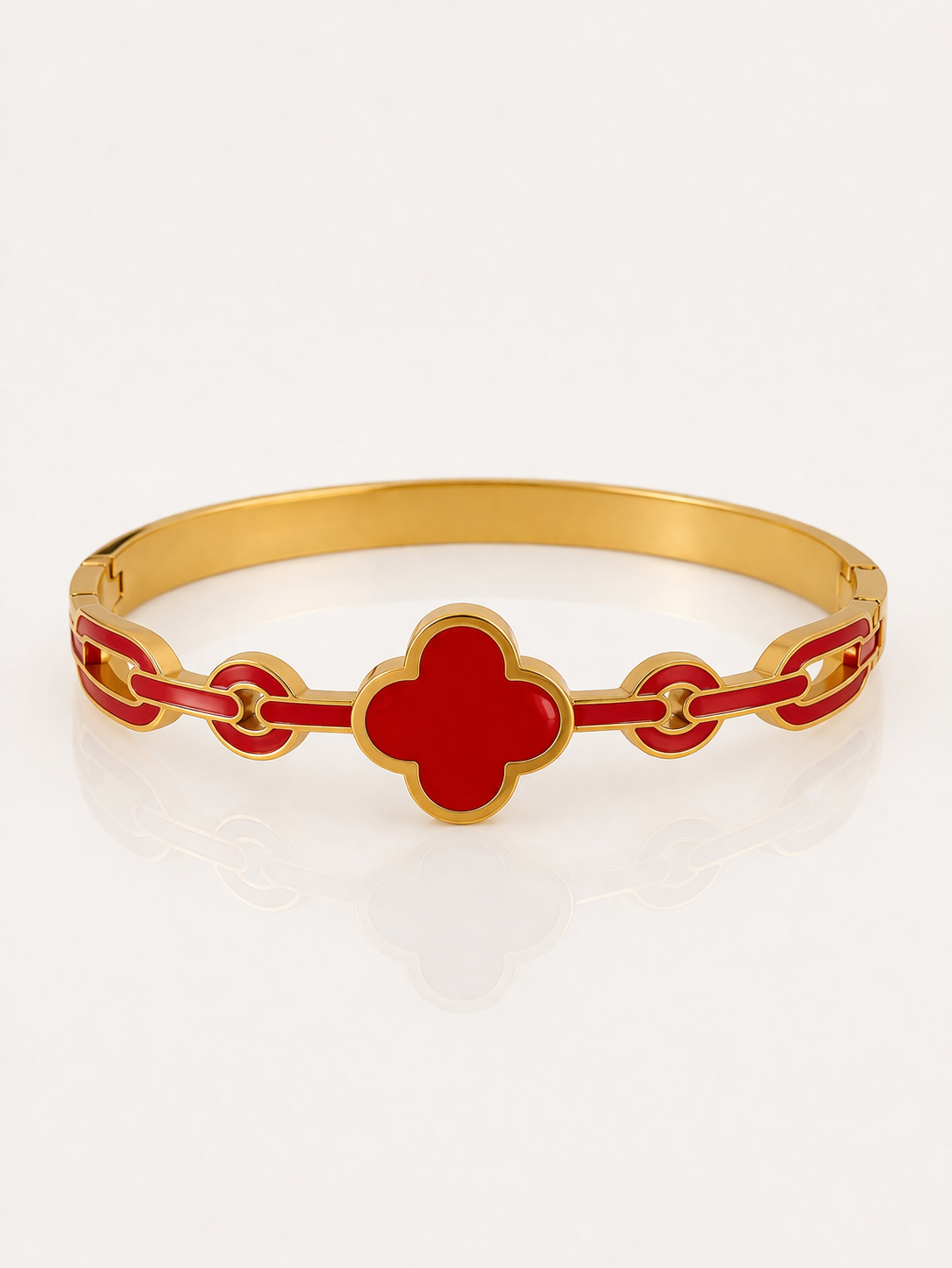 Clover Link Bangle