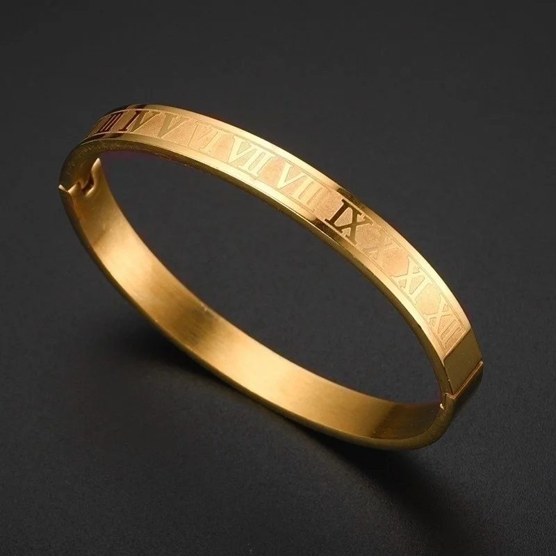 Roman Numeral Bangle