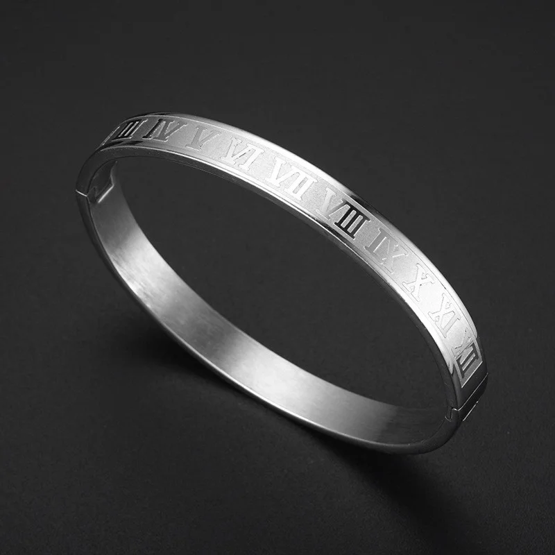 Roman Numeral Bangle