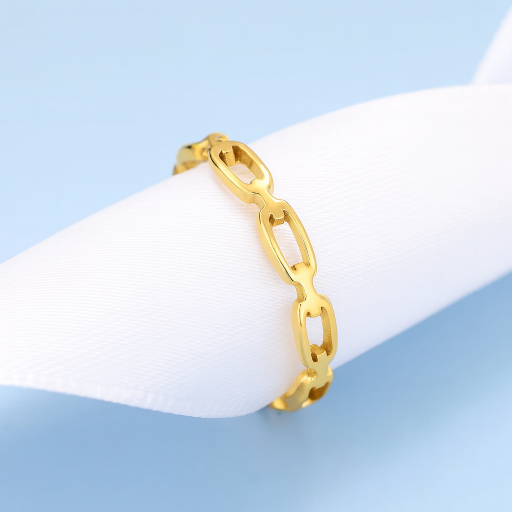 Camille Chain-Link Ring
