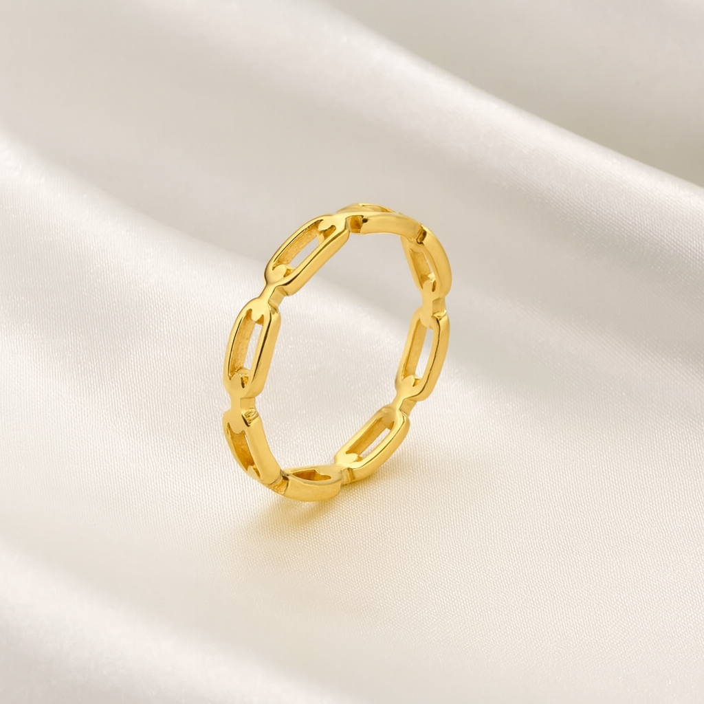 Camille Chain-Link Ring