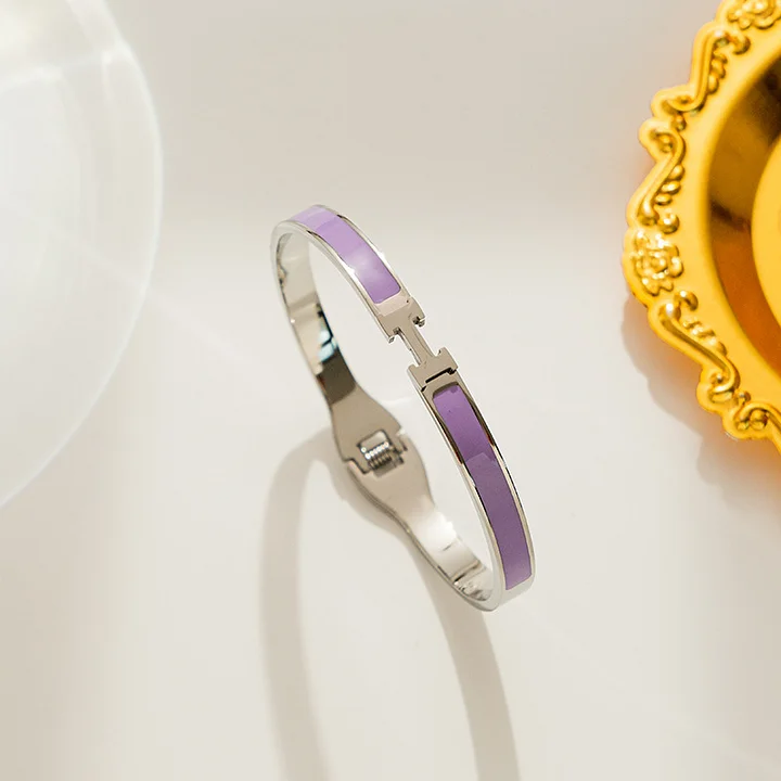 Harlow Bangle - Silver Tone