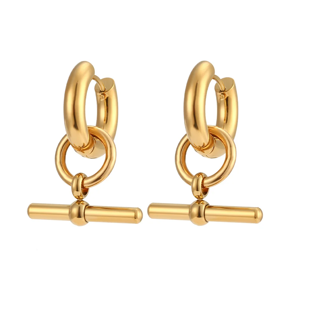 Toggle Luxe Earrings